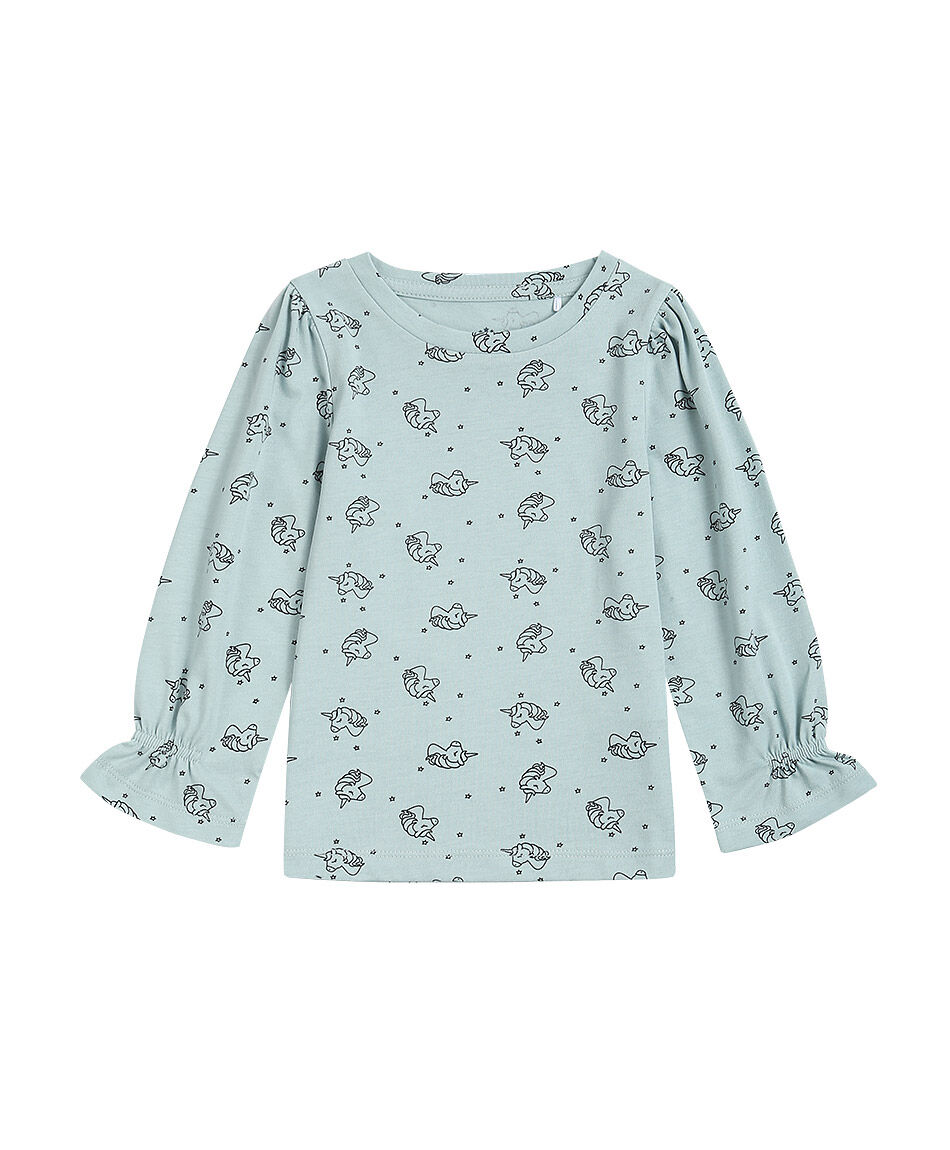 Remera beb&eacute; look unicorinio