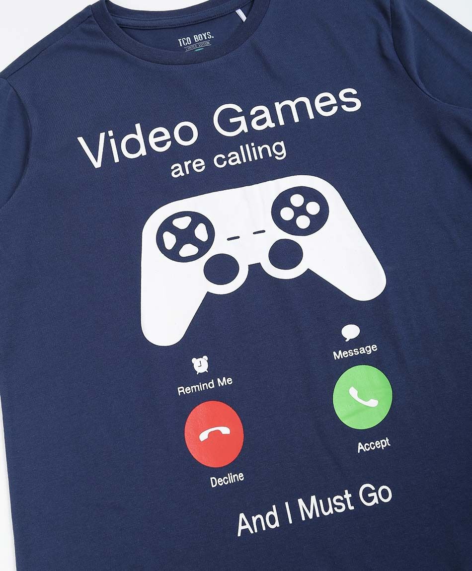 Remera ni&ntilde;o video games