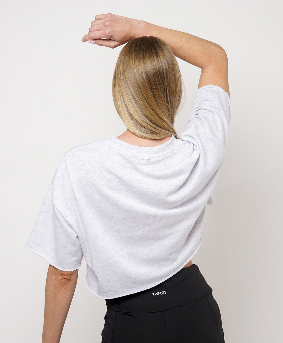 Remera deportiva mujer crop