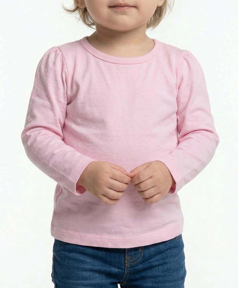 Remera beb&eacute; b&aacute;sica manga larga