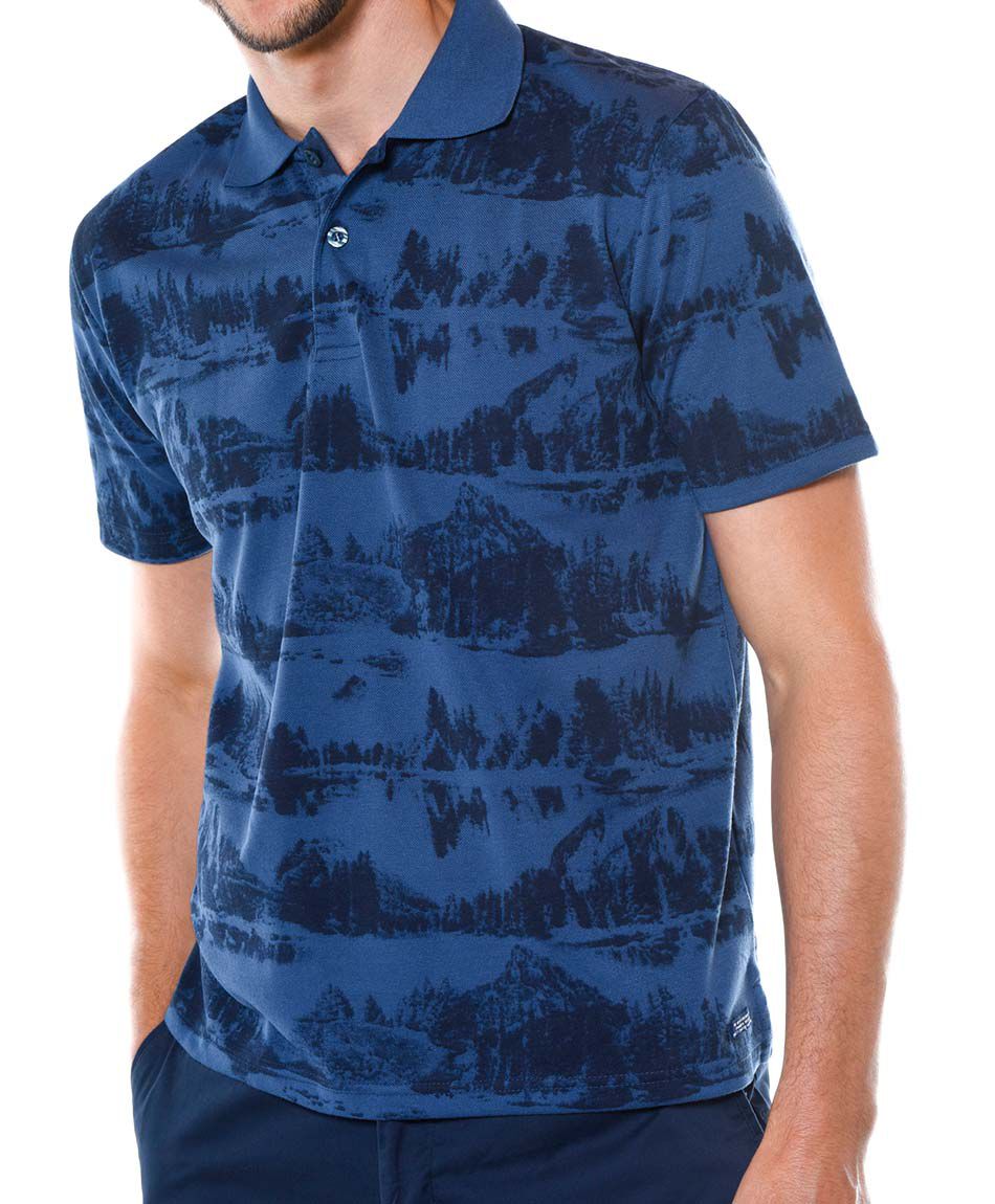 Polera cuello polo