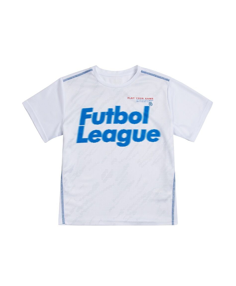 Remera ni&ntilde;o f&uacute;tbol league
