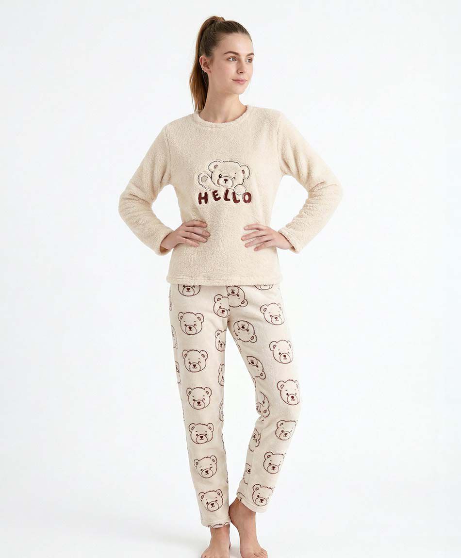 Pijama mujer chiporro oso