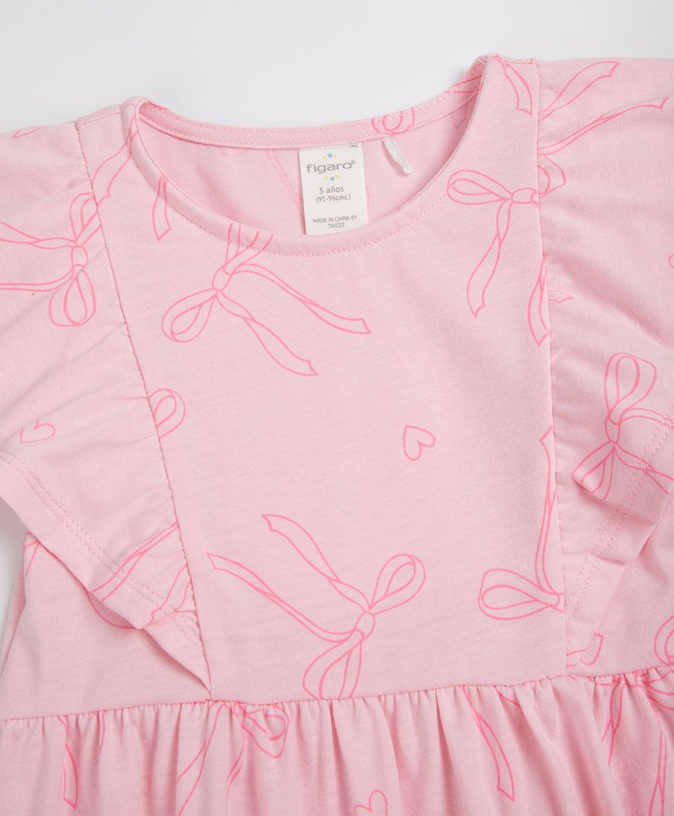 Vestido beb&eacute; cintas