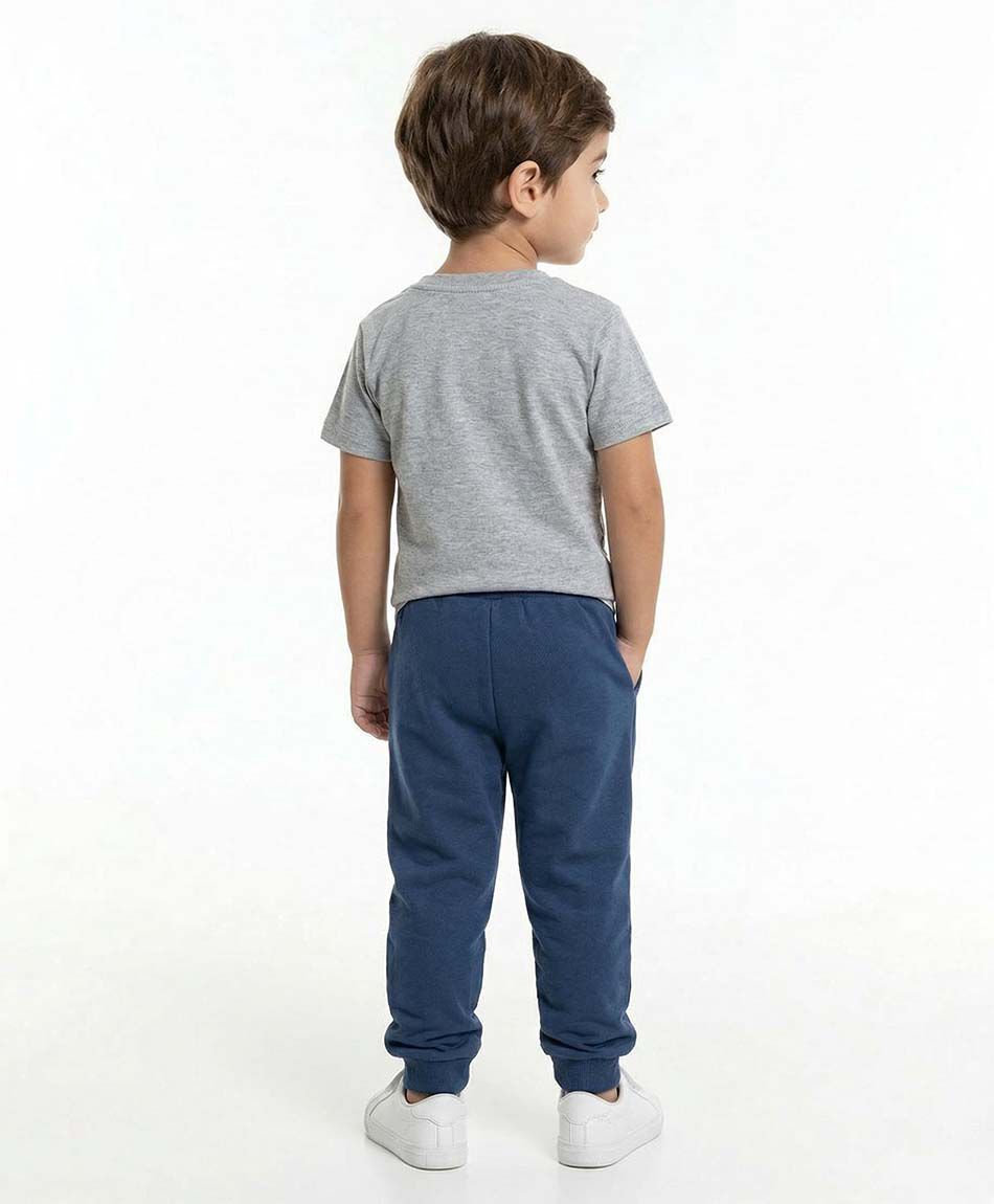 Pantal&oacute;n beb&eacute; estampado monstruito