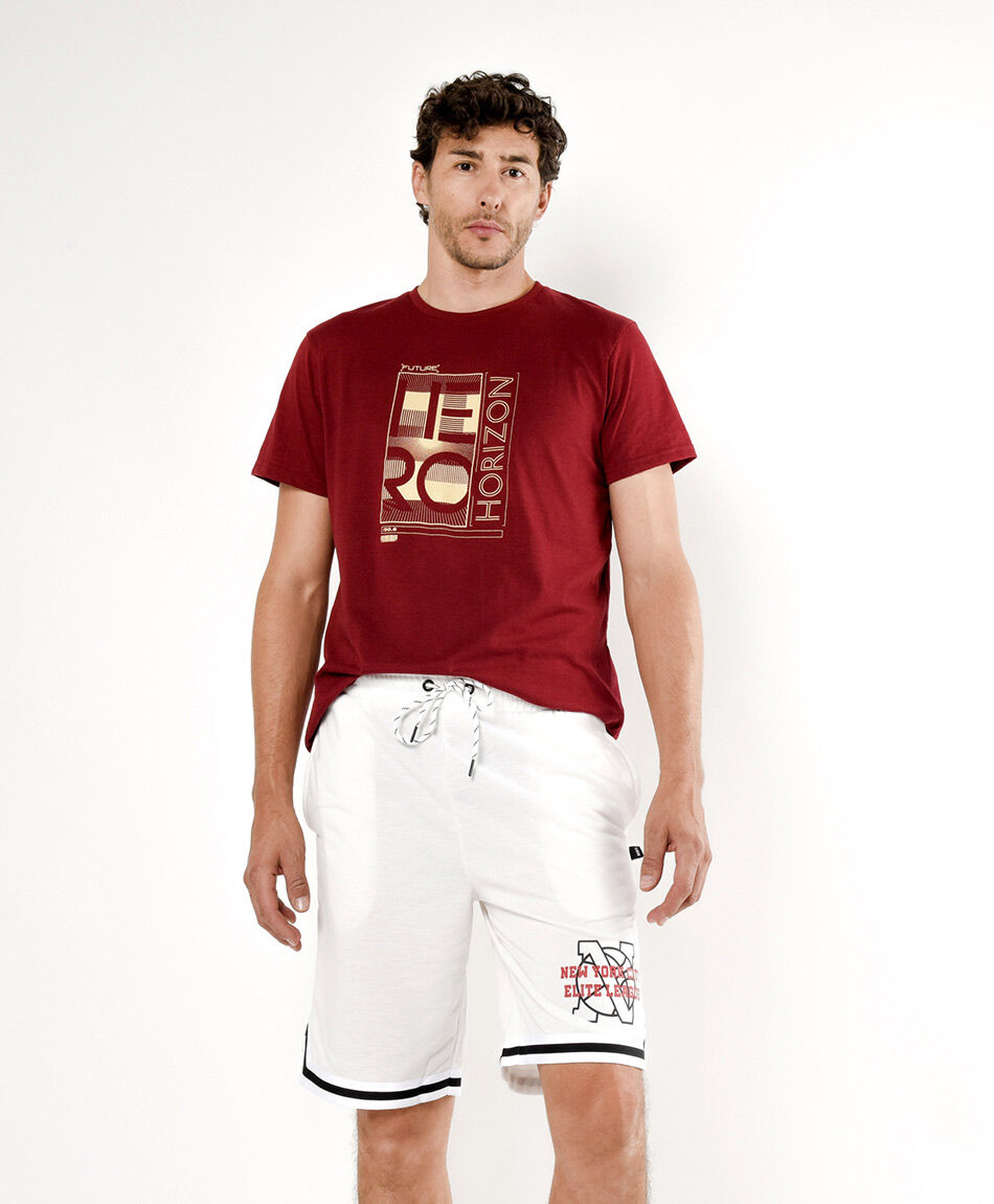 Short deportivo hombre new york