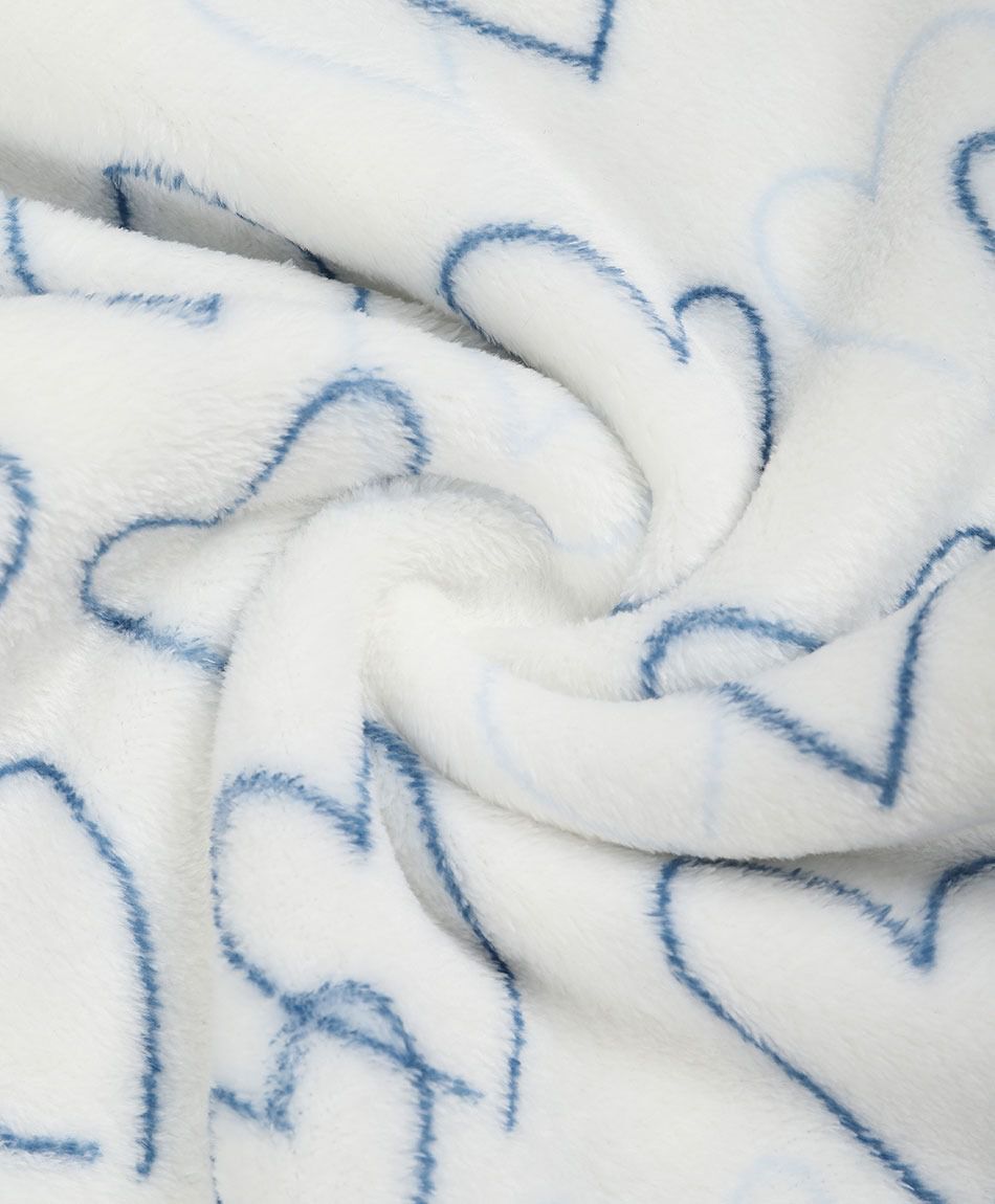 Pijama mujer coral corazones