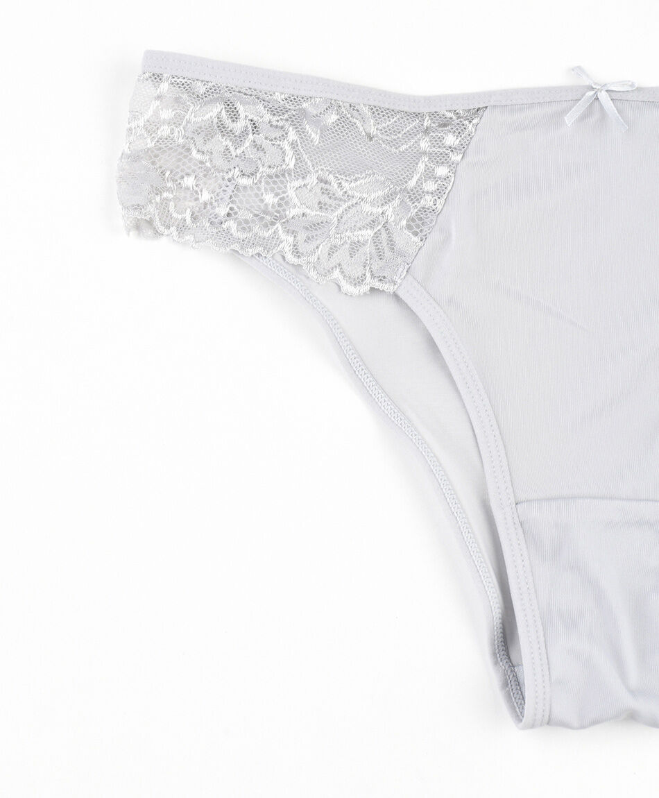 Tanga mujer encaje lateral