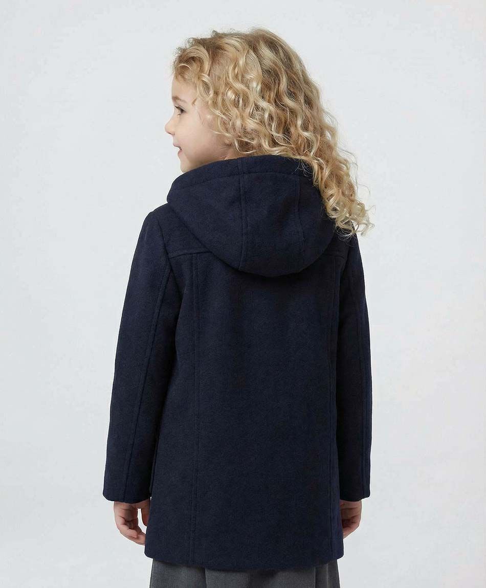 Abrigo escolar montgomery ni&ntilde;a navy