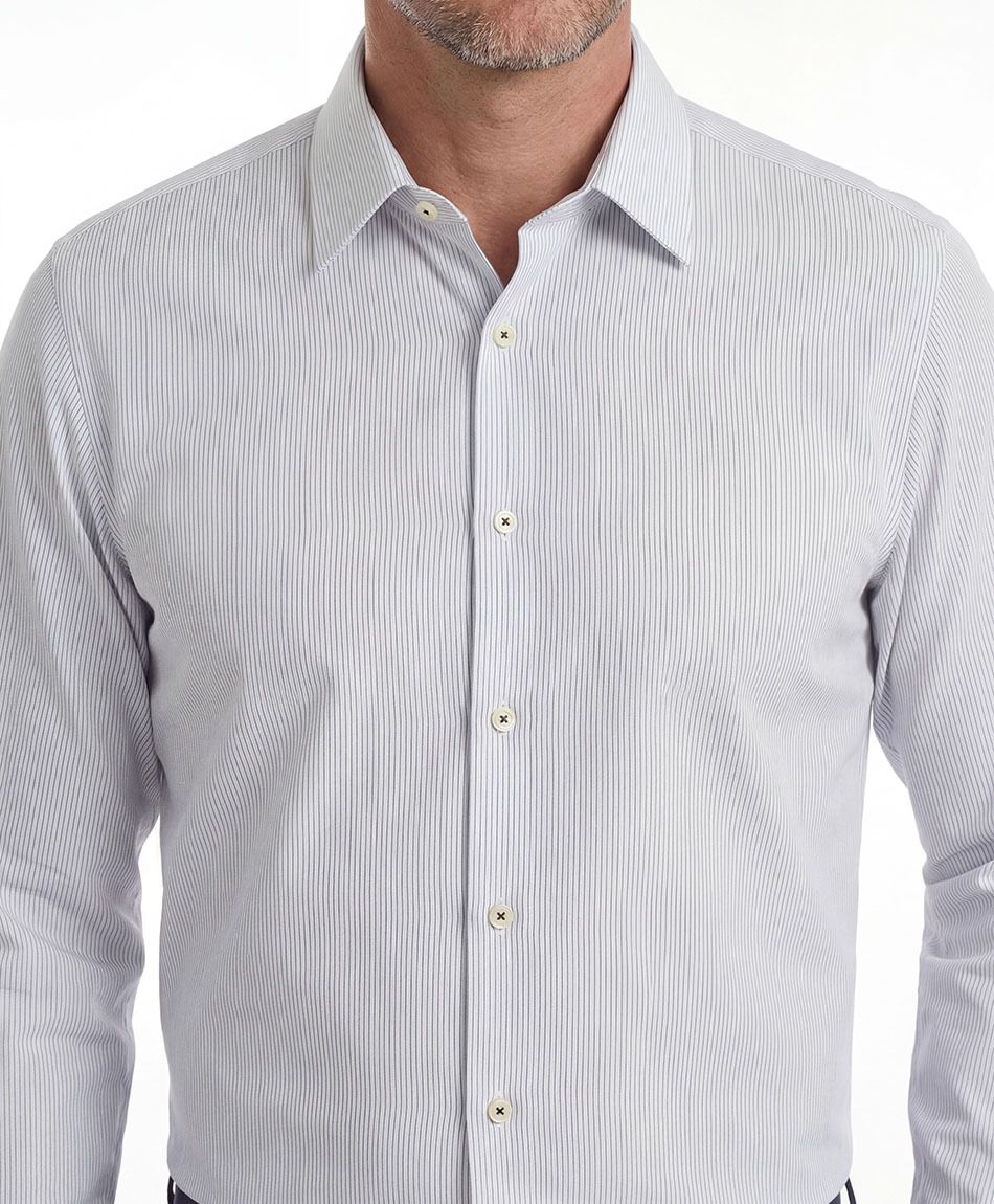 Camisa hombre l&iacute;neas finas