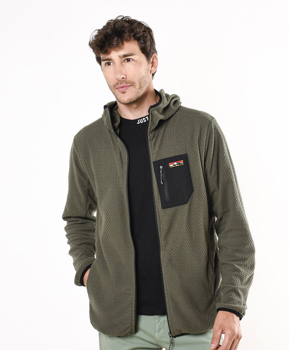 Buzo hombre outdoor textura