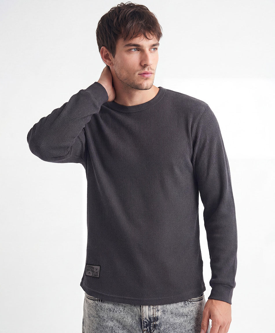 Buzo hombre outdoor jacquard