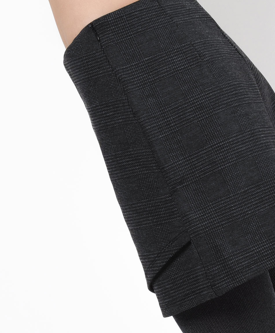 Mini falda mujer cuadrille short