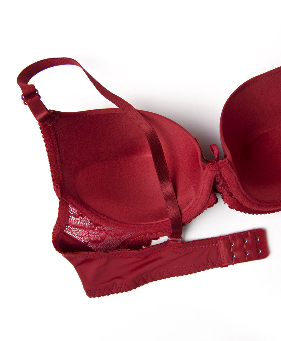 Corpi&ntilde;o mujer encaje floreado