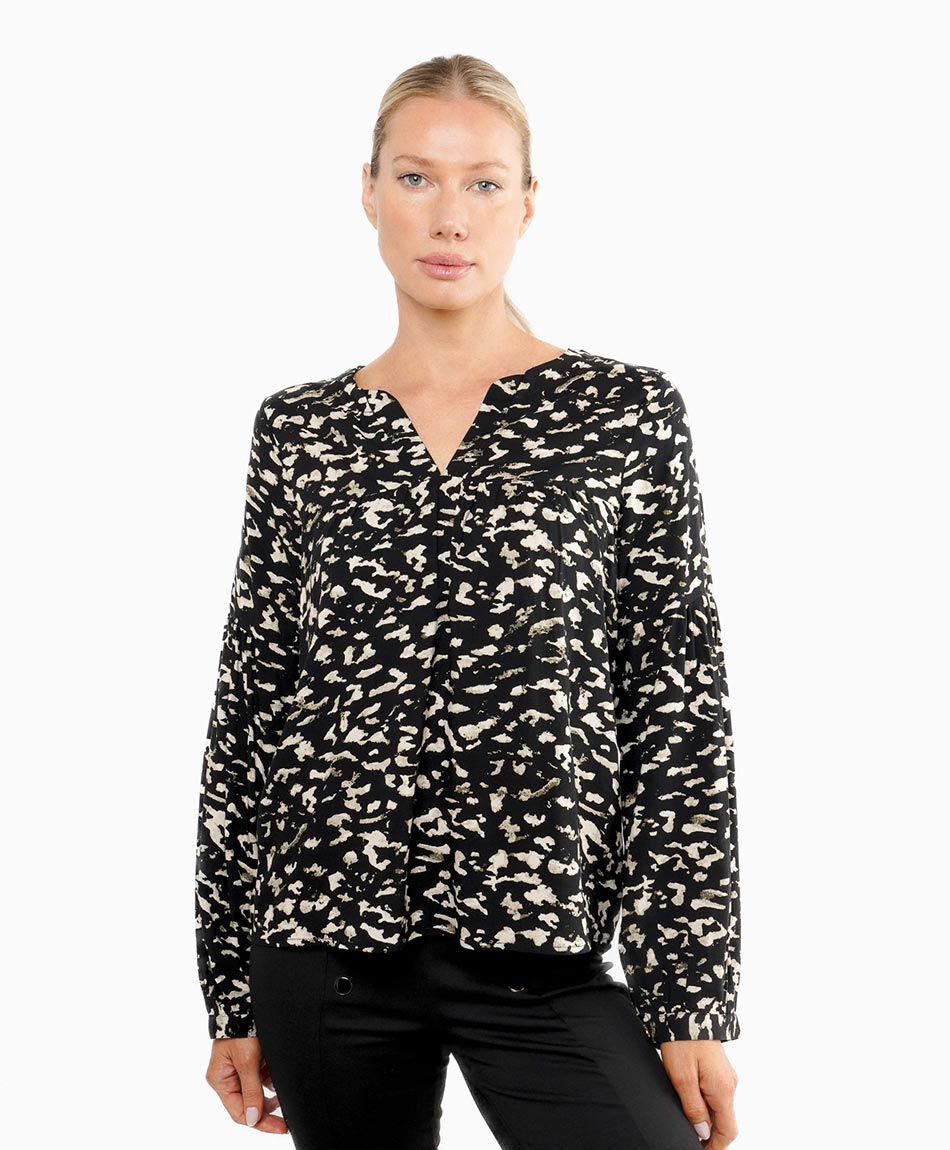 Camisa mujer urban clasic black