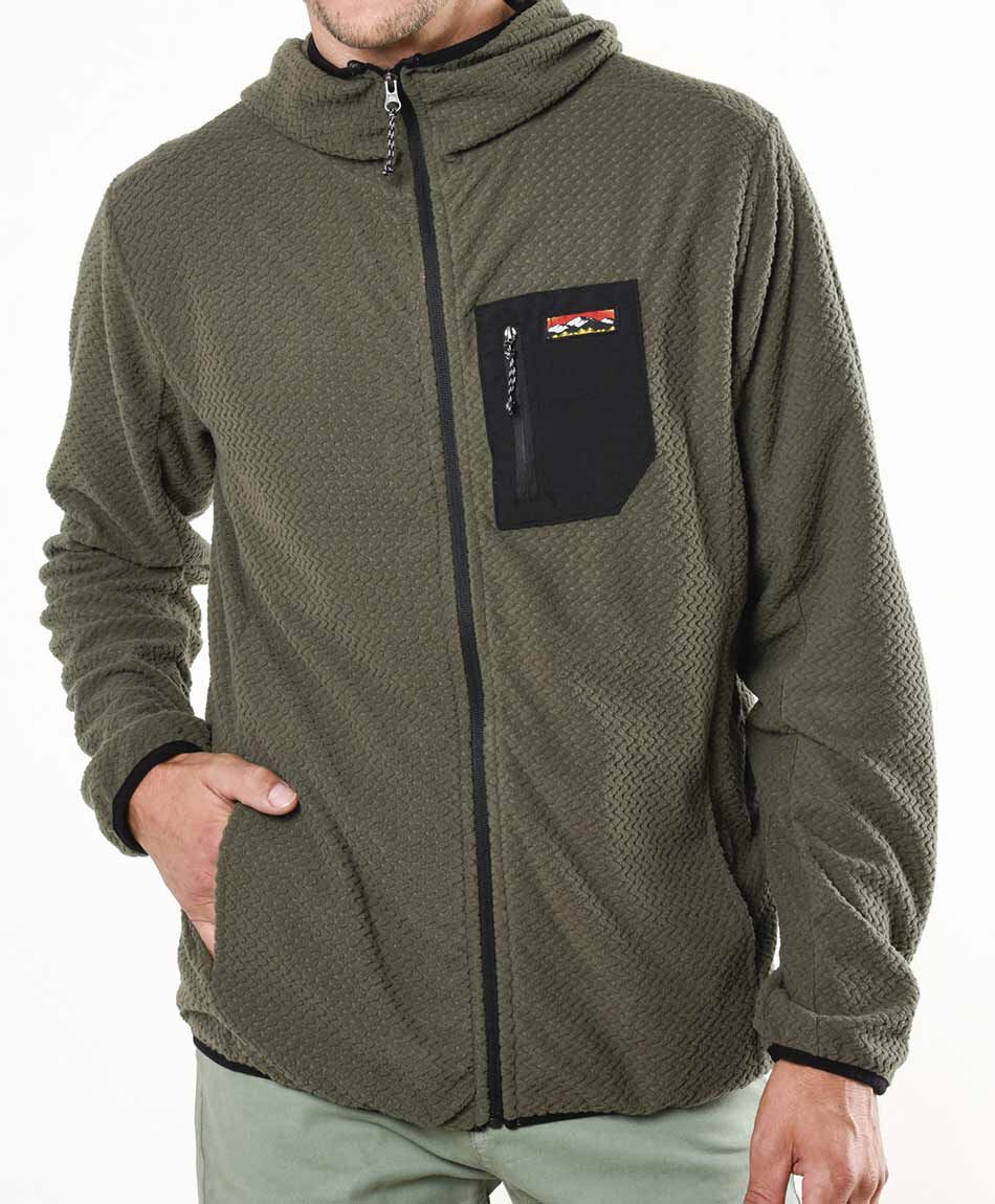 Buzo hombre outdoor textura