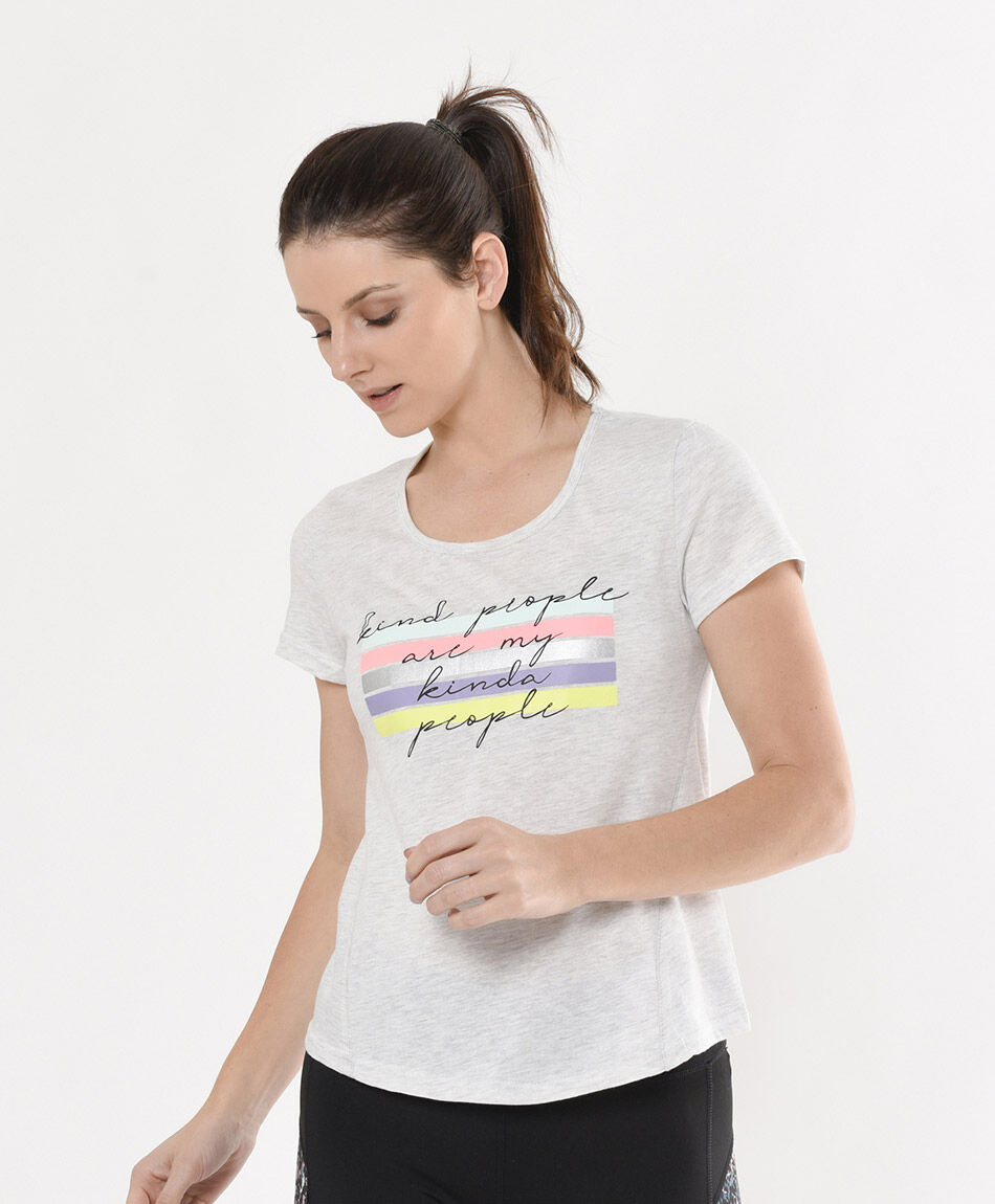 Polera deportiva mujer escote en espalda