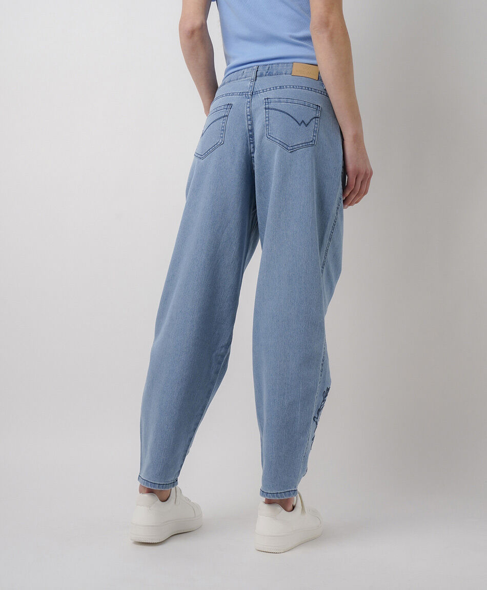 Jeans mujer straight barrell
