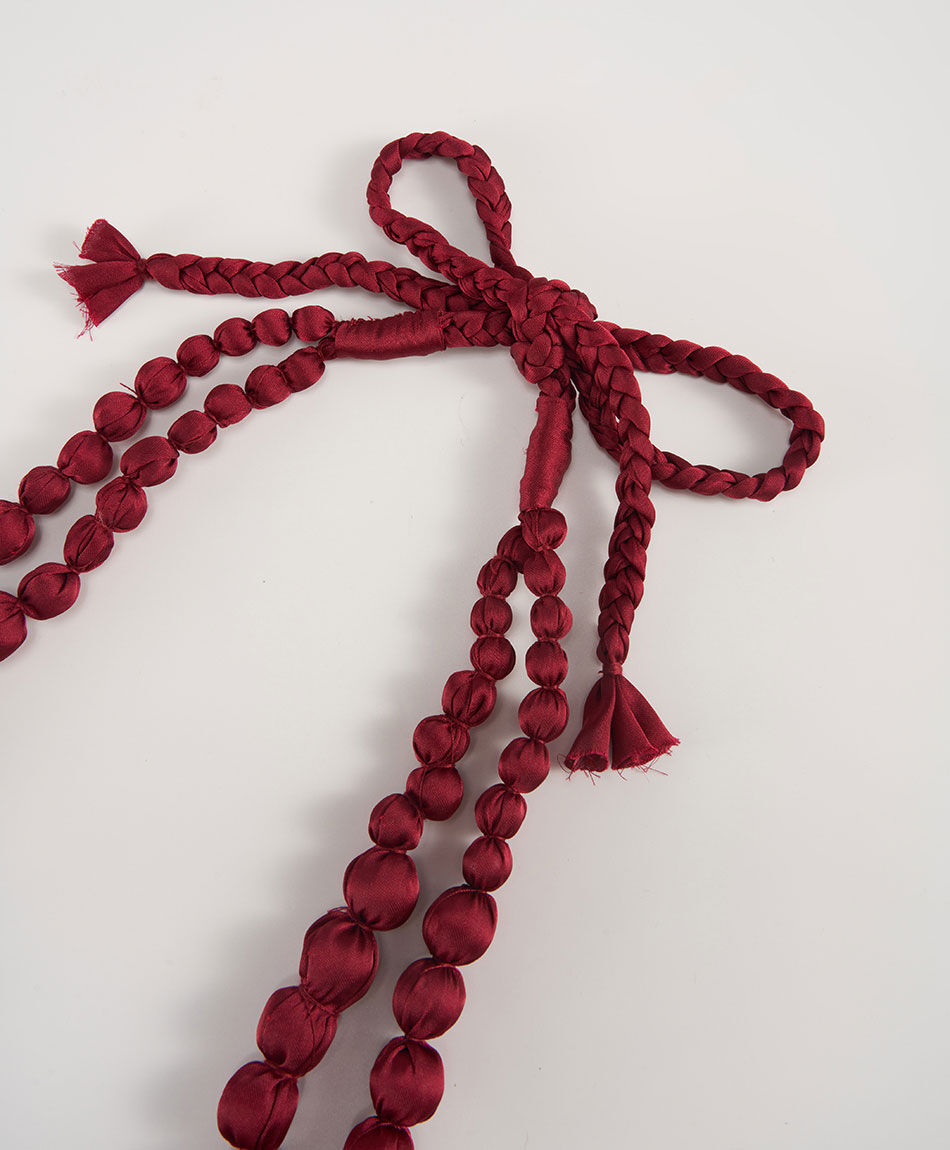 Collar mujer bolitas