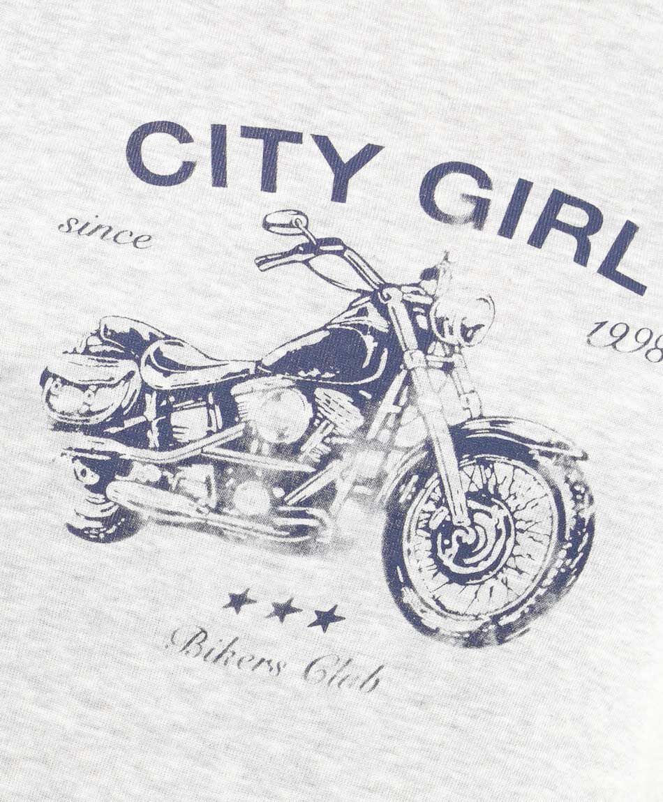 Remera mujer moto