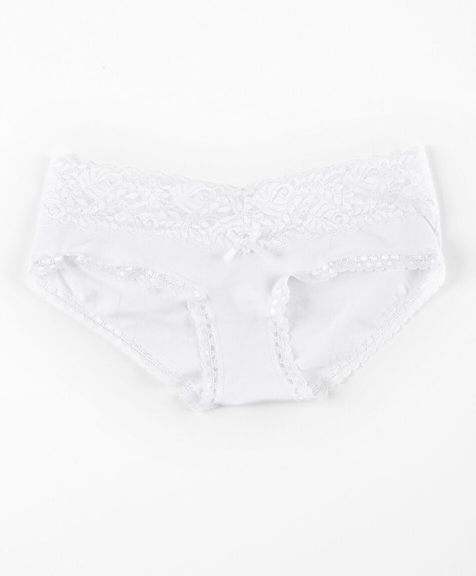 Pantaleta mujer cintura encaje