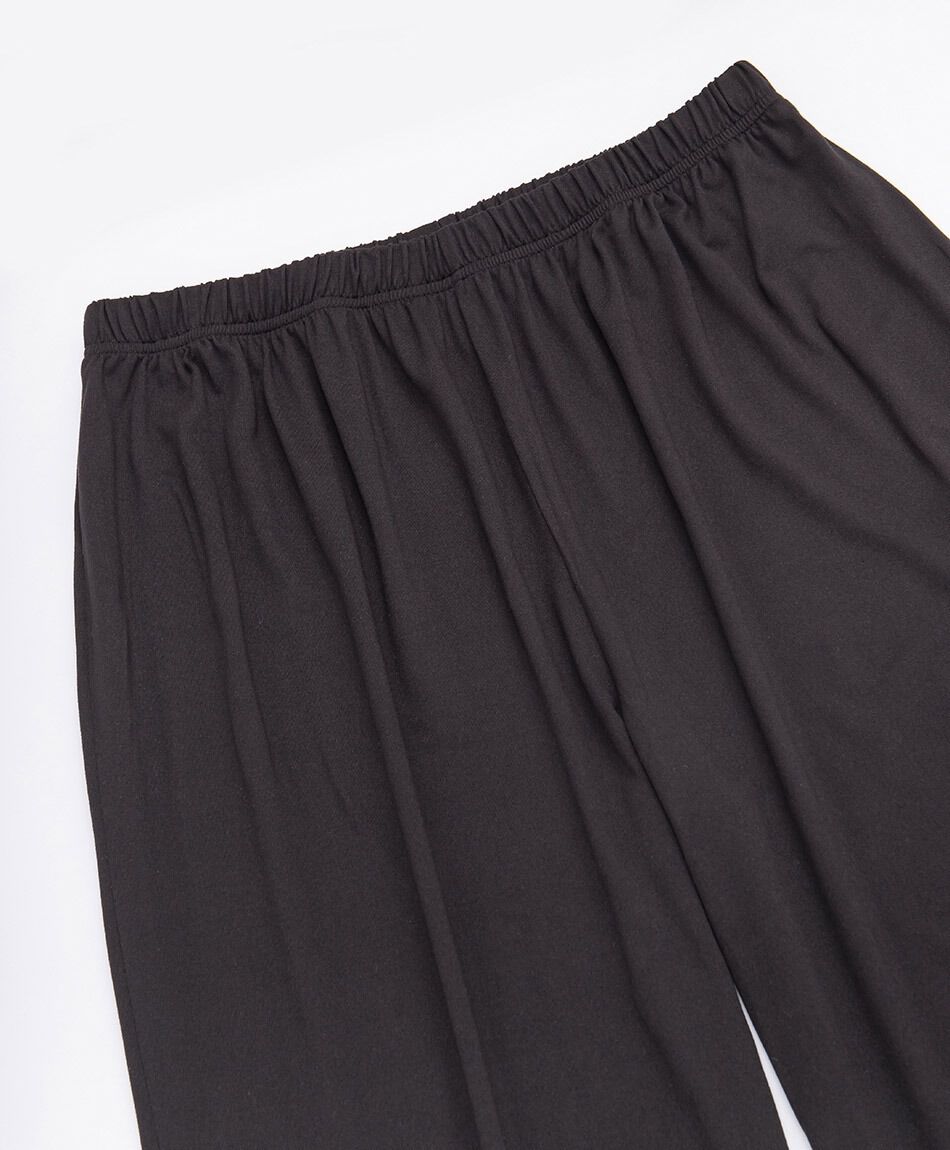 Pijama mujer camisero negro