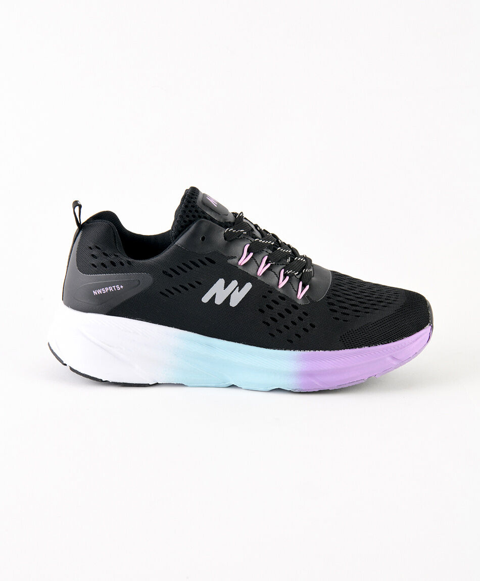 Zapatilla deportiva mujer plataforma colores