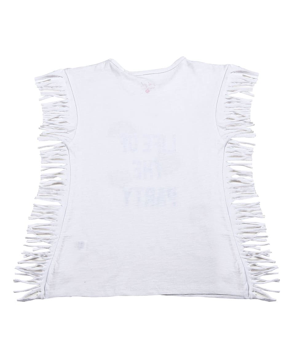 Polera flecos