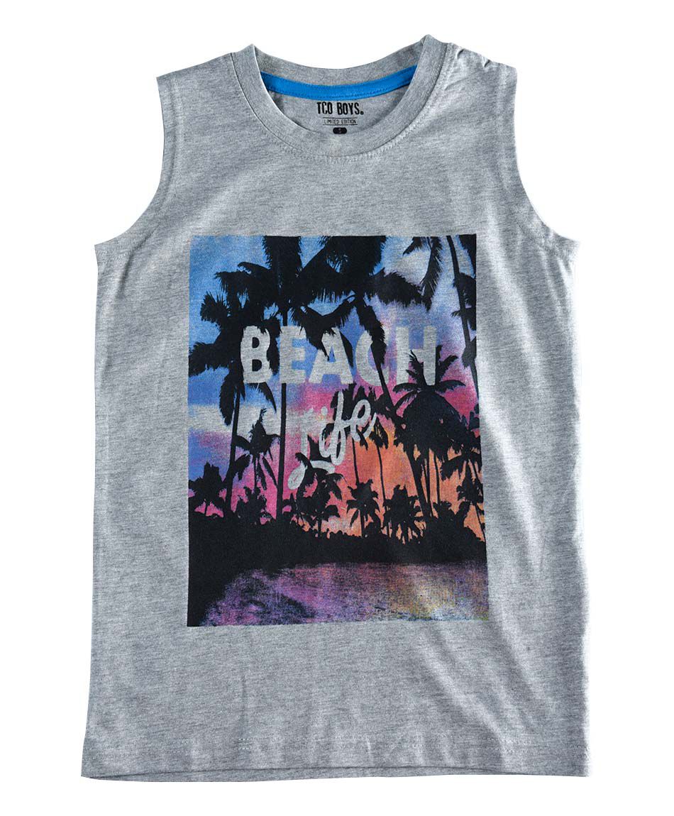 Polera estampada