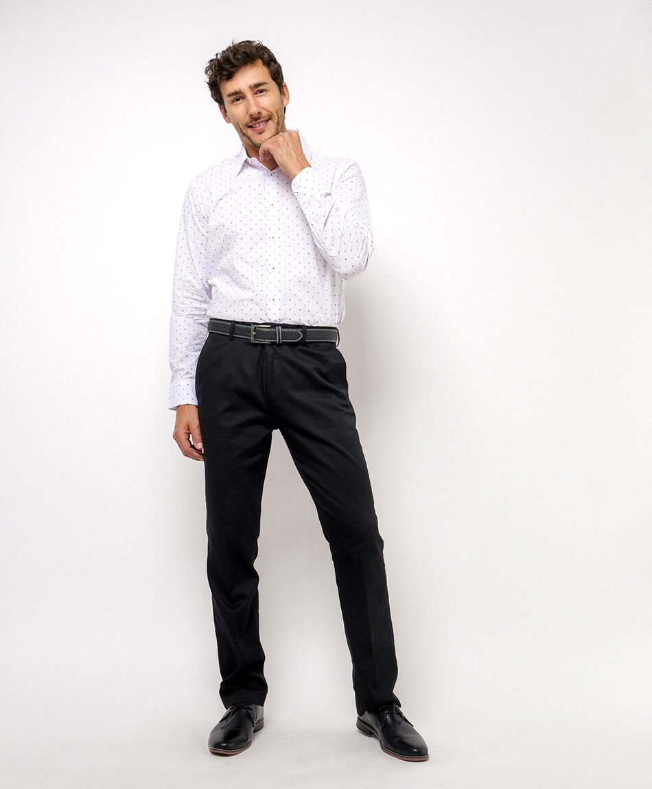 Camisa hombre formal dise&ntilde;o figura