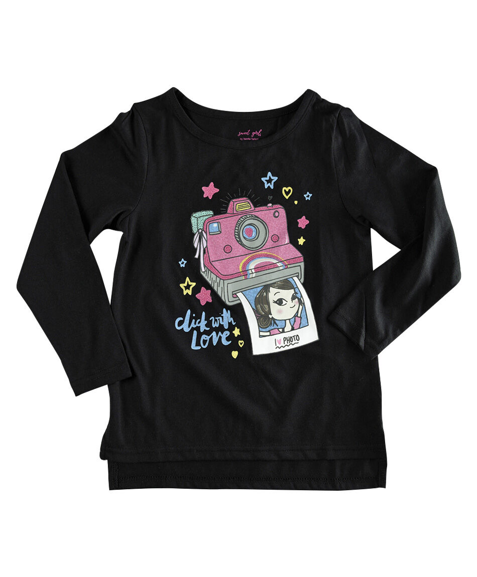 Polera estampada