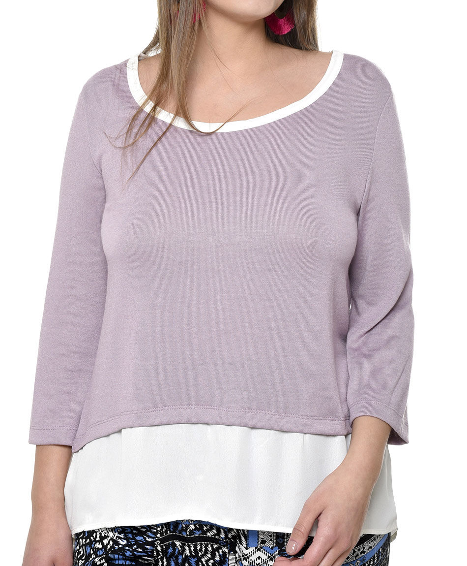 Polera mixta detalle