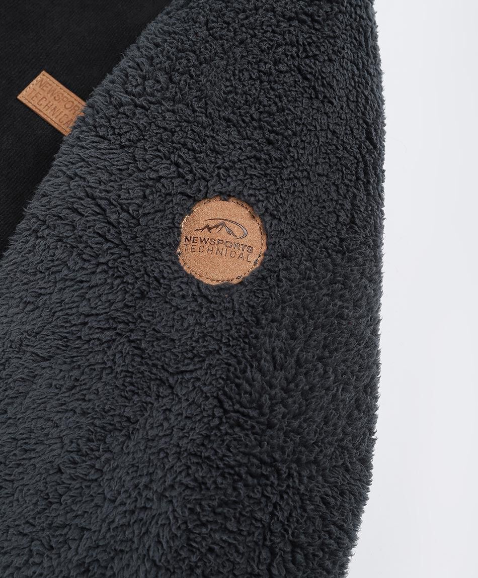Campera hombre mix sherpa