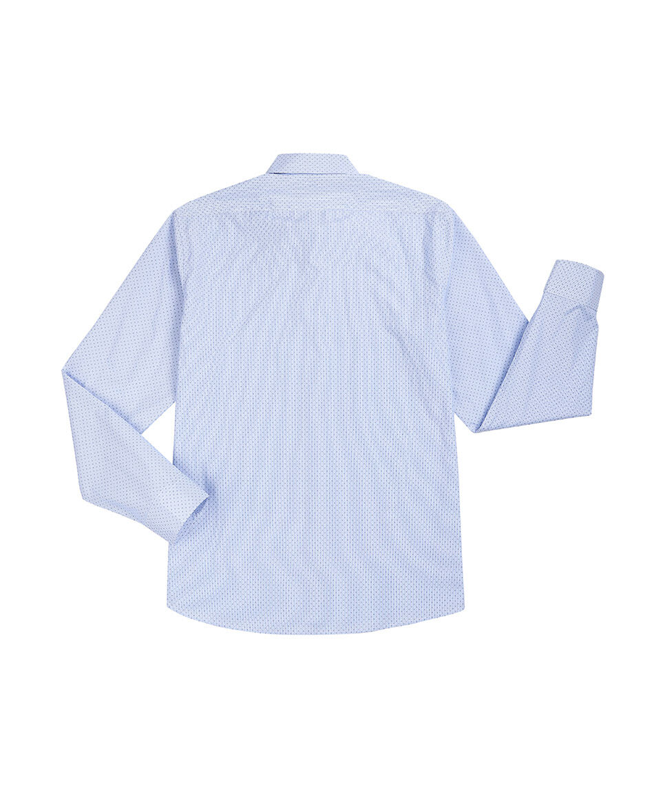 Camisa hombre dise&ntilde;o formal celeste