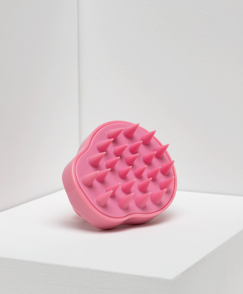 Masajeador capilar rosado