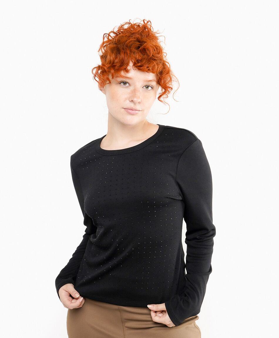 Remera mujer black tone