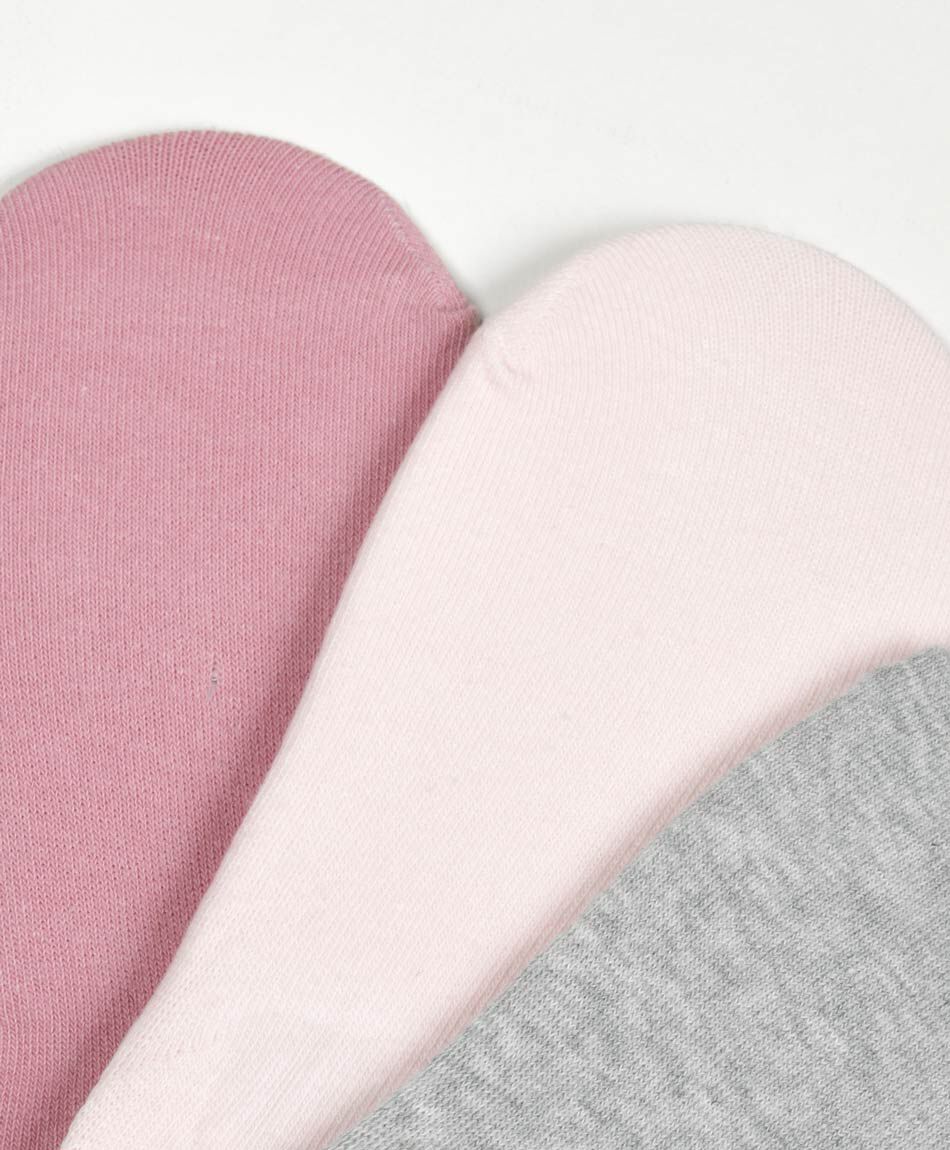 Pack 3 medias mujer dise&ntilde;o corto