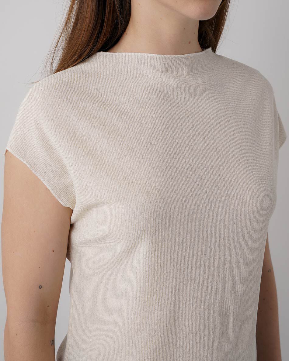 Remera mujer brillante