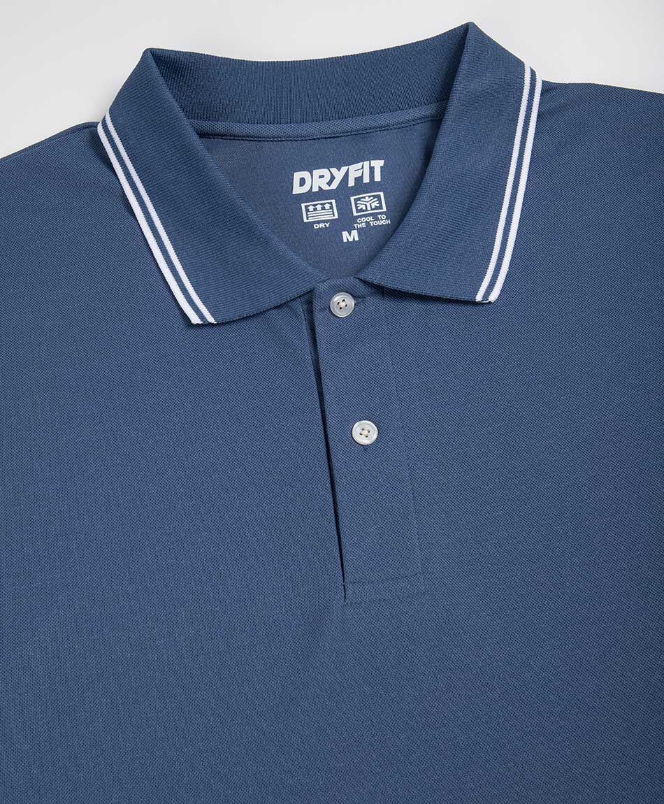 Remera hombre polo l&iacute;nea dry fit