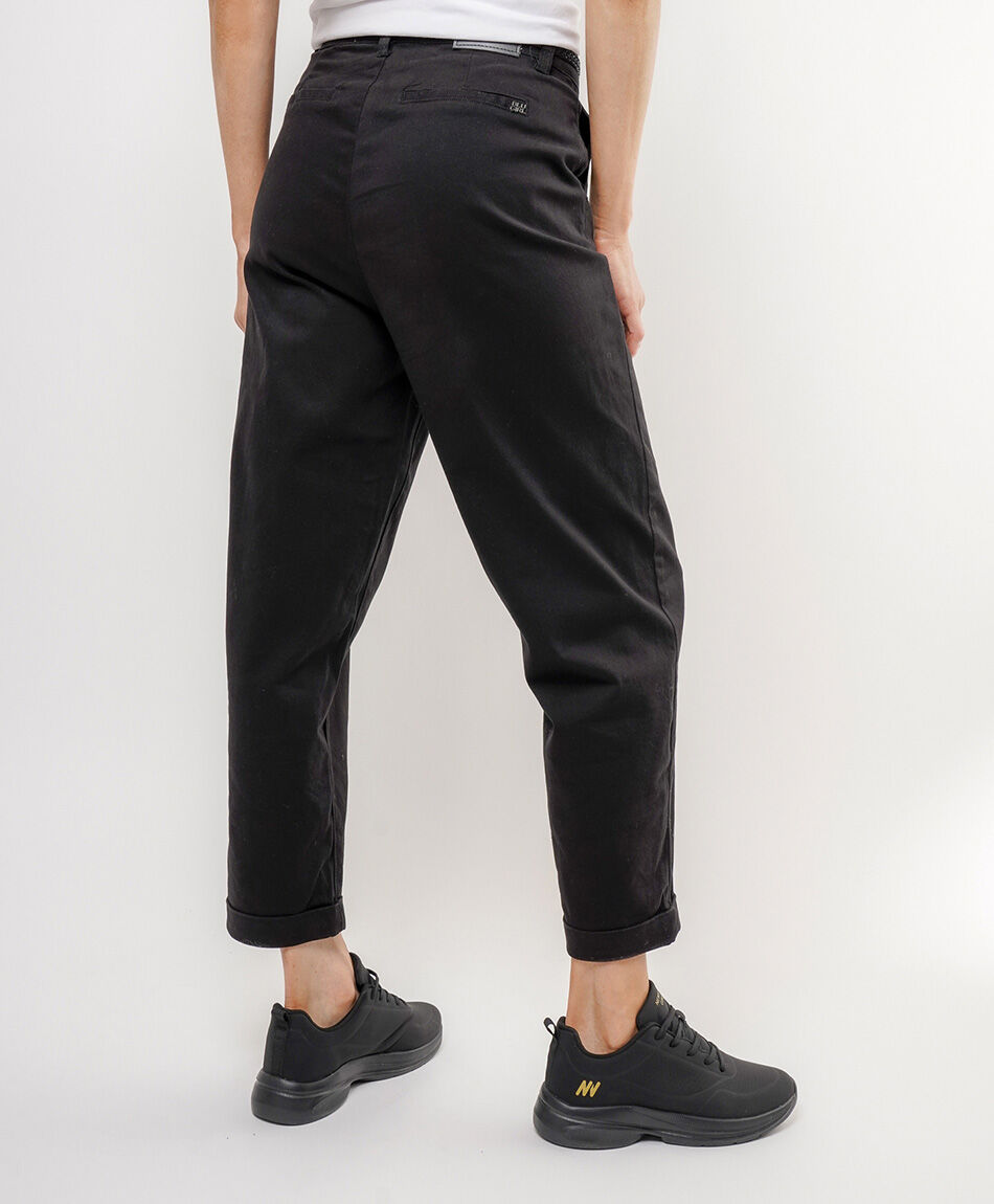 Jeans mujer twill cintur&oacute;n