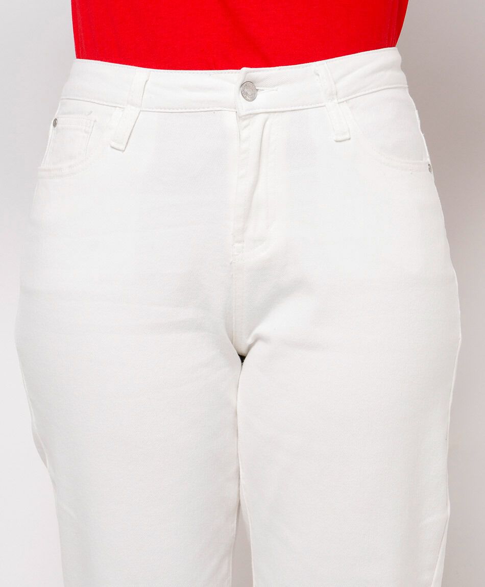 Jeans mujer blanco