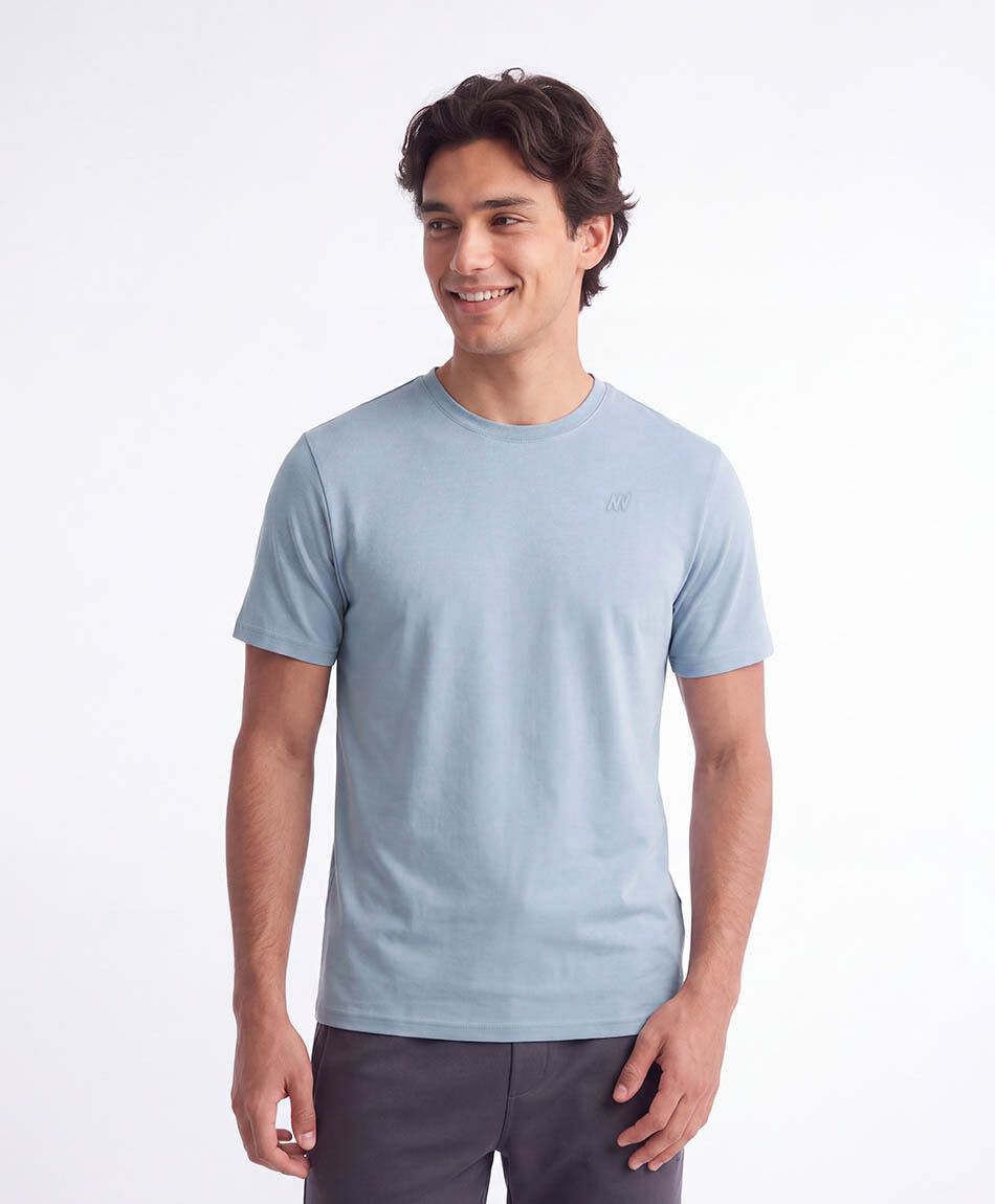 Remera deportiva hombre lisa