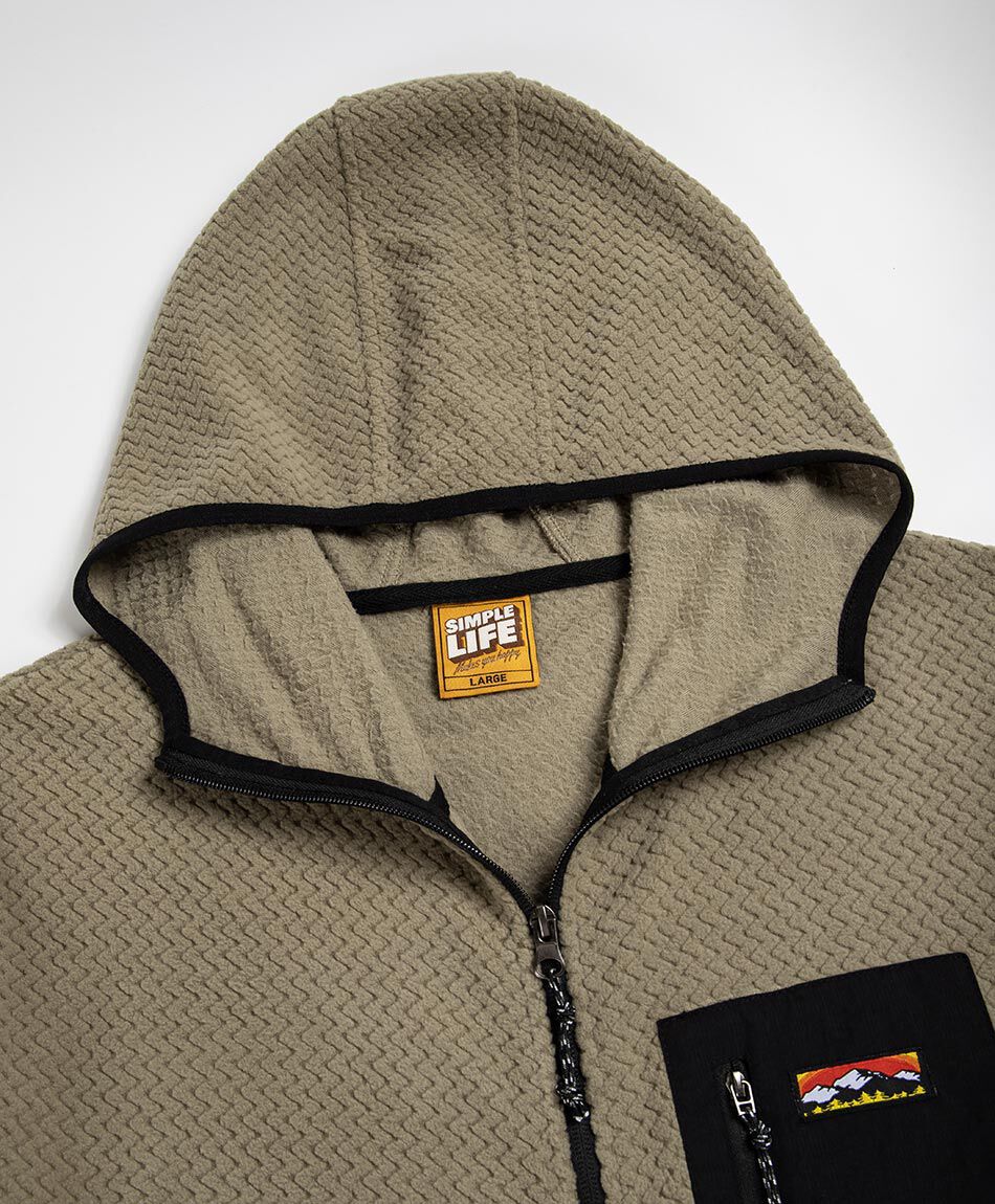 Buzo hombre outdoor textura