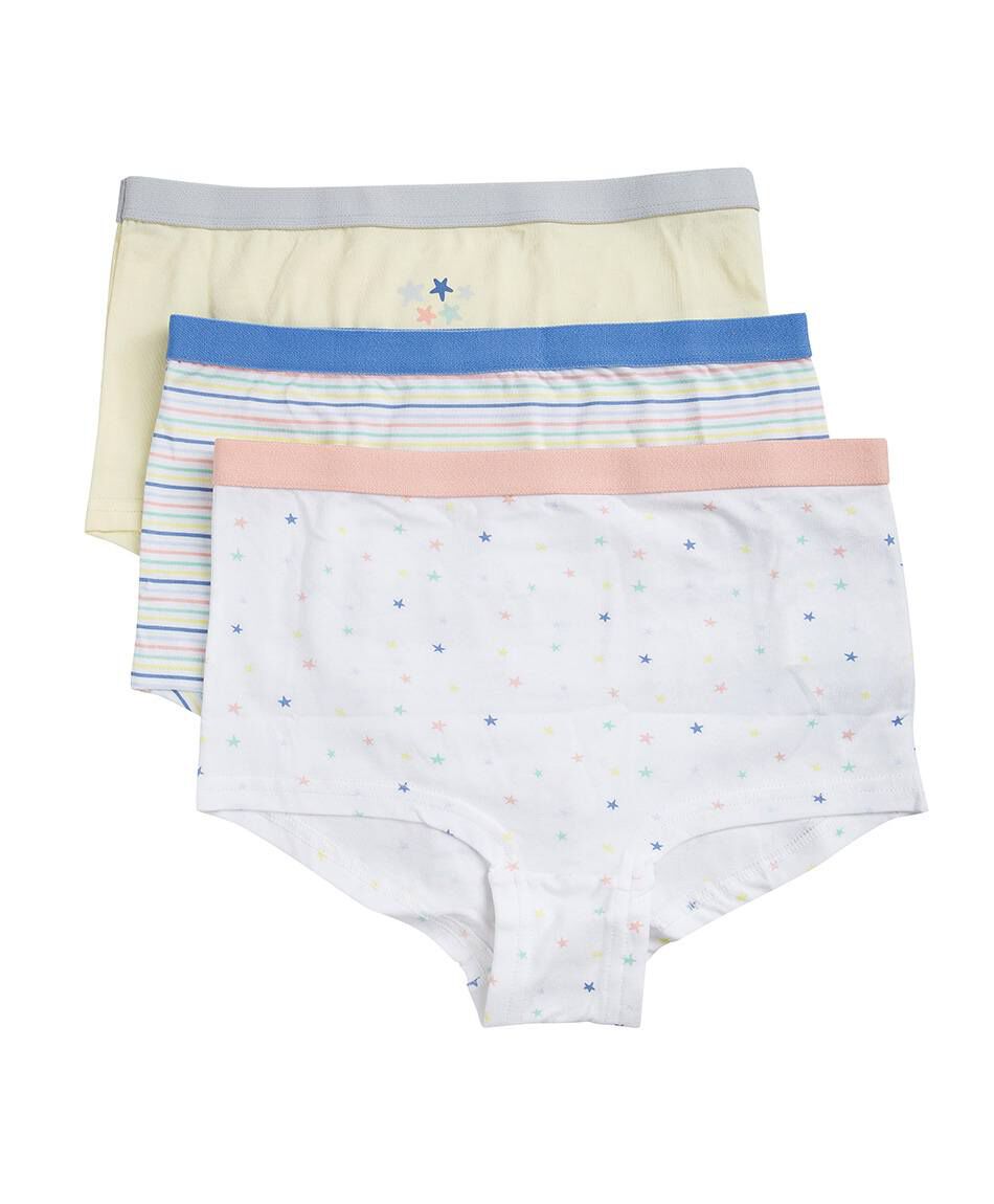 Pack 3 bombachas ni&ntilde;as estrellitas