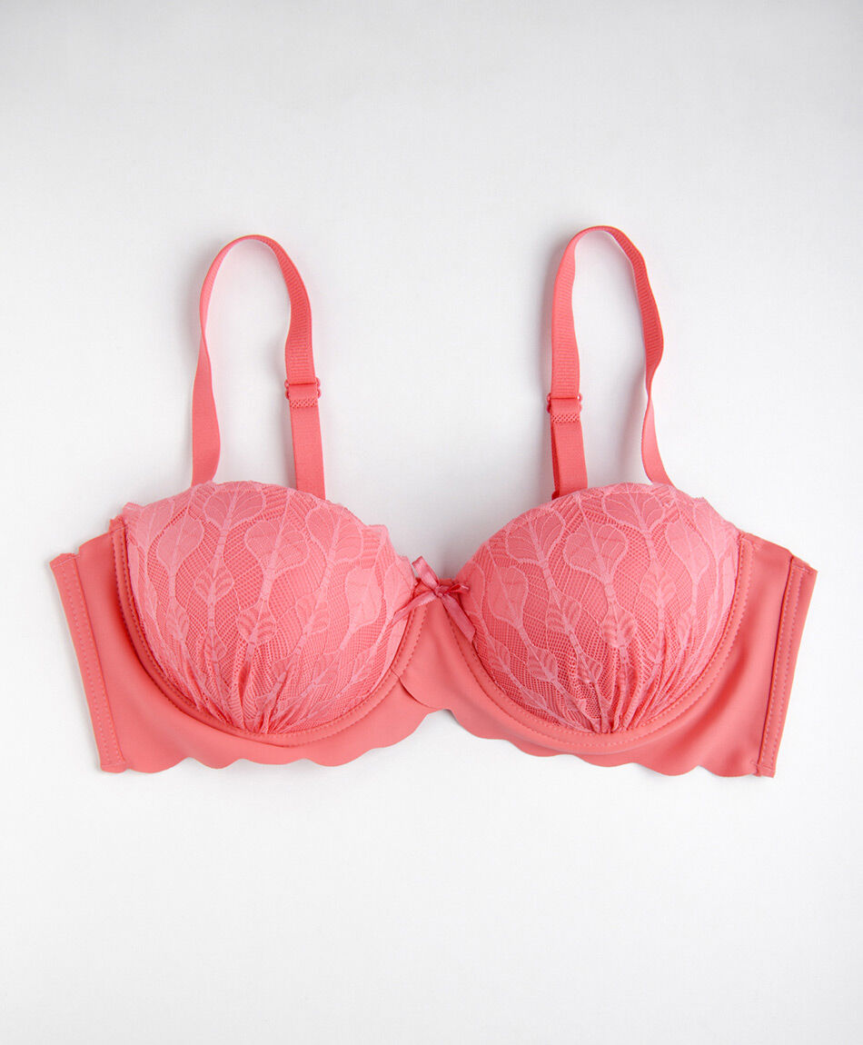 Corpi&ntilde;o mujer balconette lado seamless