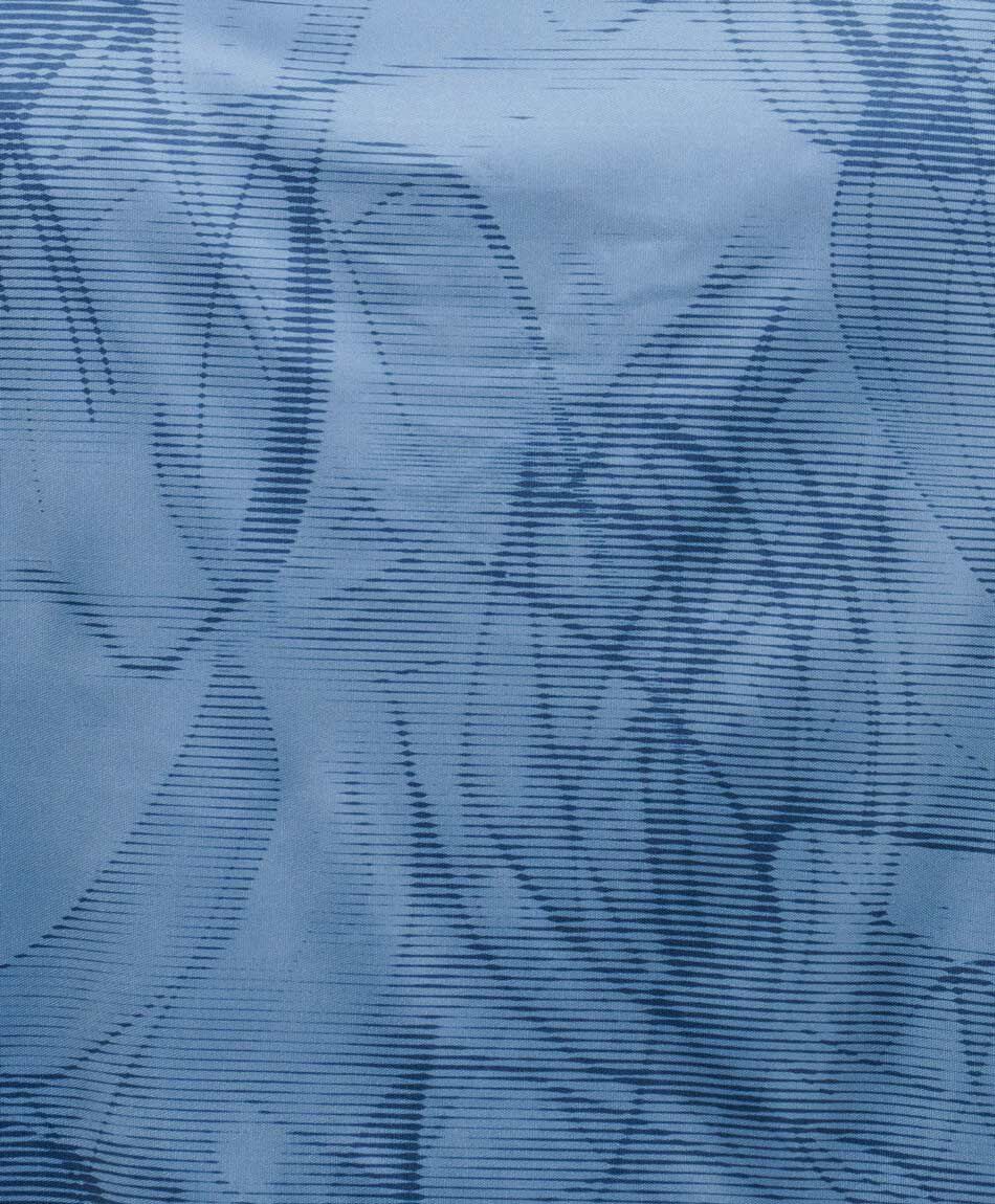 Remera deportiva hombre print azul