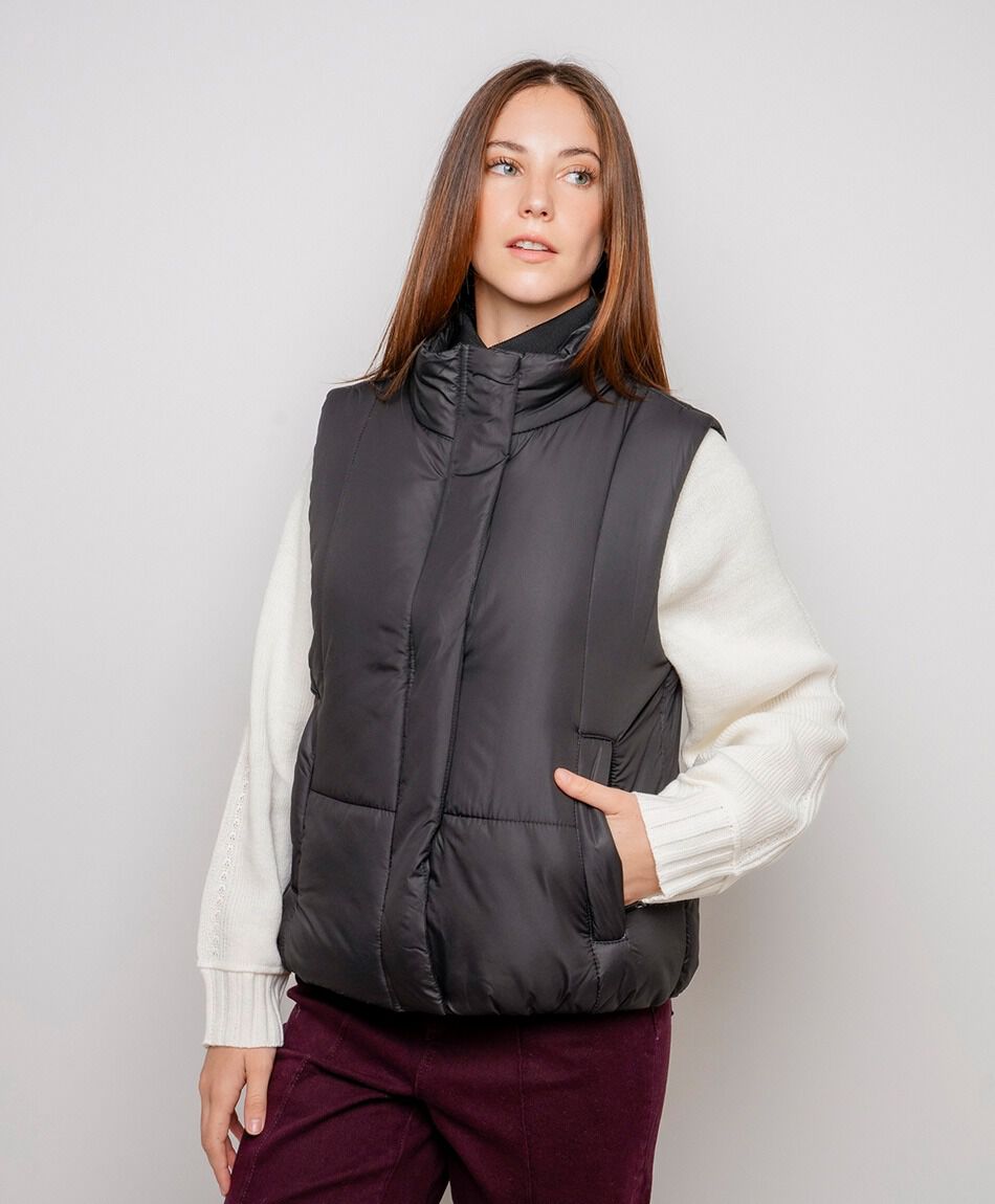 Parka mujer sin mangas
