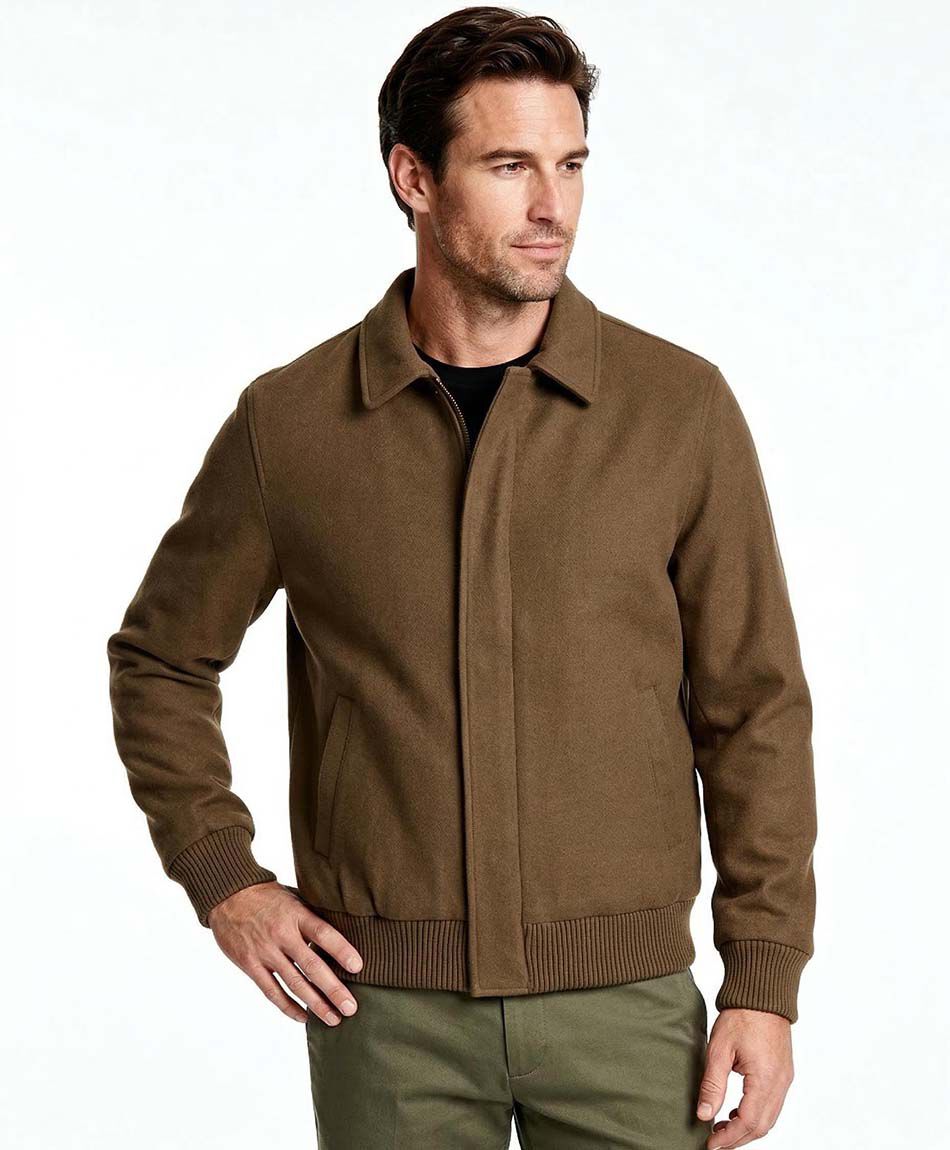 Campera hombre pu&ntilde;o elasticado