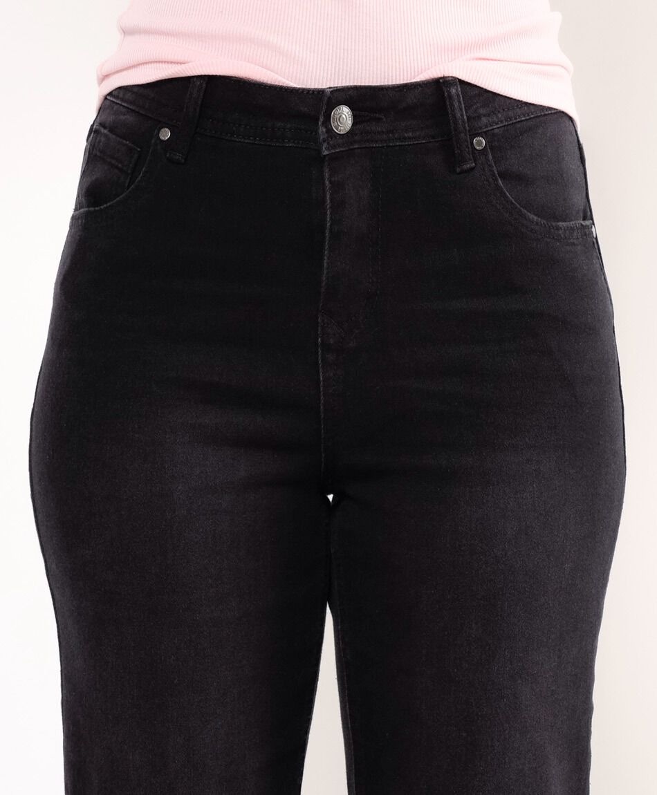 Jeans mujer capri black