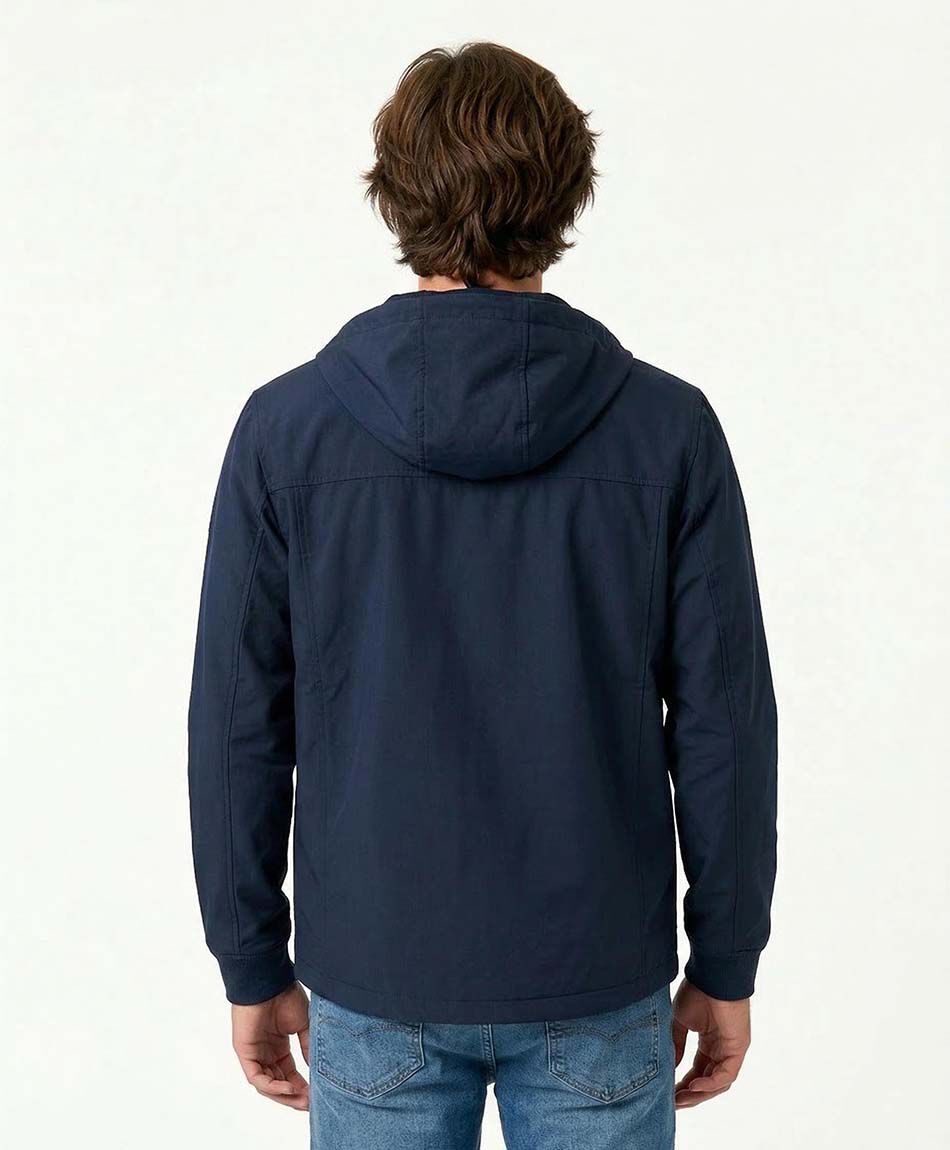 Campera hombre softshell capucha